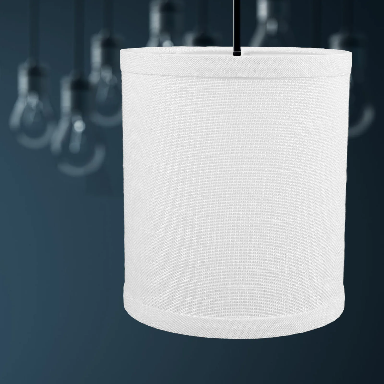 

Modern Lamp Shade Replacement Drum Design for Floor and Table Lamps E14 Fixture Cloth Material Warm Room Bedroom