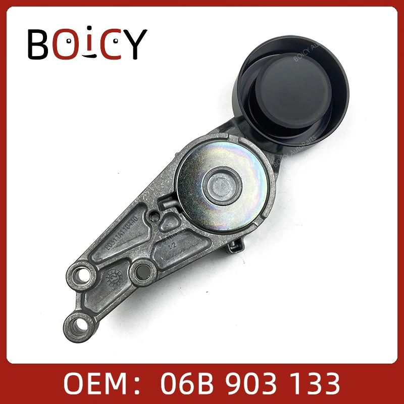 

BOICY Belt Tensioner Belt Tensioner Pulley for Audi 1.8T 2.0T A4/S4 Cabrio A6/S6 Avant quattro 06B903133 06B903133A 06B903133E