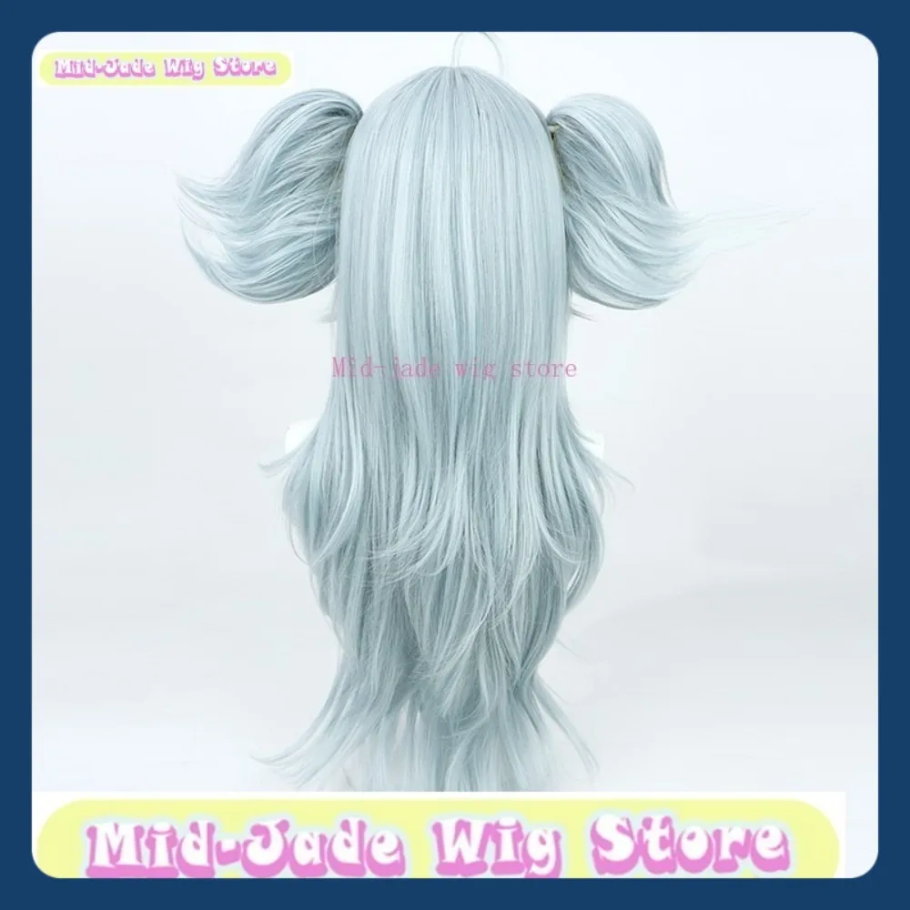 Mid-jade peruca loja para meninas frontline florance cosplay peruca anime jogo rpg cabelo sintético trajes de festa de halloween adereços