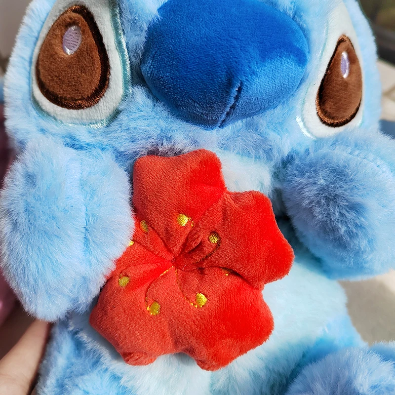 25cm Disney Lilo i Stich para pluszowe zabawki Cosplay królik Kawaii Anime miękkie lalki pluszowy pluszowy prezent dla dzieci