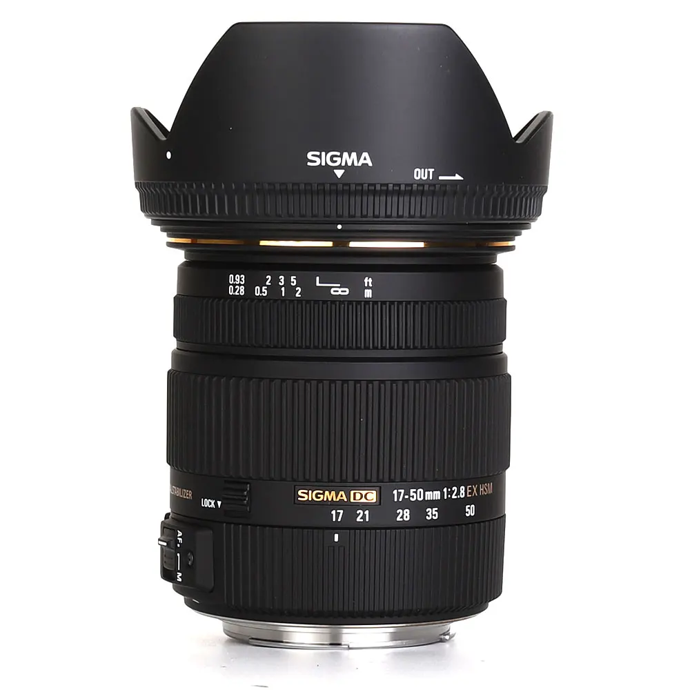 Sigma 17-50mm F2.8 EX DC OS HSM Lens for Nikon Canon