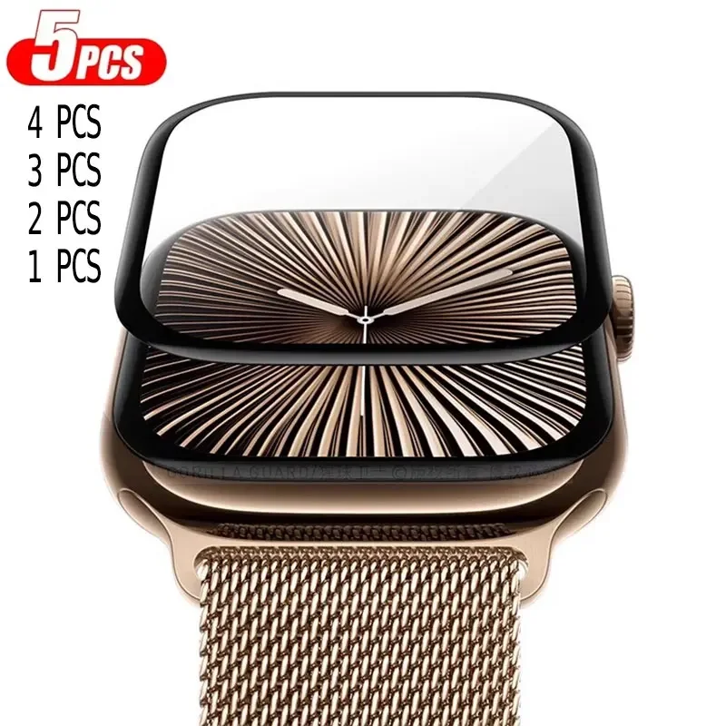 Screen Protector For Apple Watch Series 10-9-8-7-6 5 Se ultra-2 49mm 41mm 45-42-46mm 44mm (Not Tempered Glass) Film Accessories