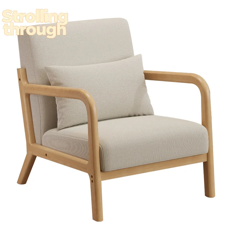 

Скандинавский современный минималистичный стиль для спальни, балкона, гостиной, для небольшой квартиры, из массива дерева, для отдыха и релаксации.