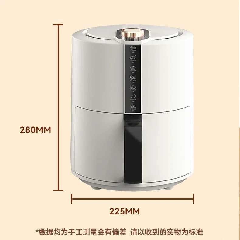 

Cross-border power air fryer, multi-functional air fryer, household large-capacity electric fryer, stainless steel Internet cele