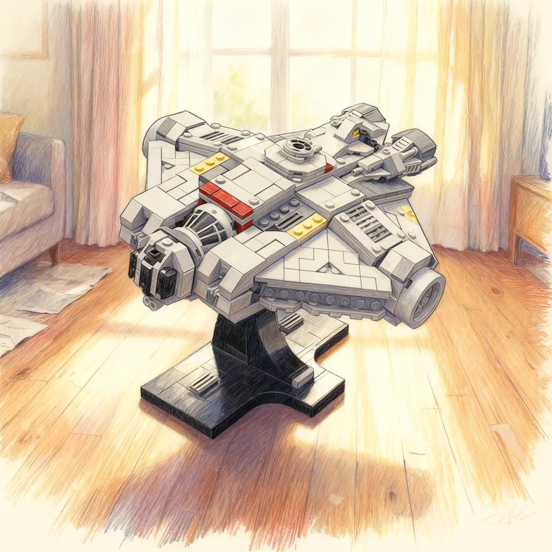 

Конструктор MOC «Призрак» из серии «Звездные войны: Соколиный бой», 792 детали, креативный подарок, коллекционный декор, премиум-класс для детей и взрослых, для рабочего стола