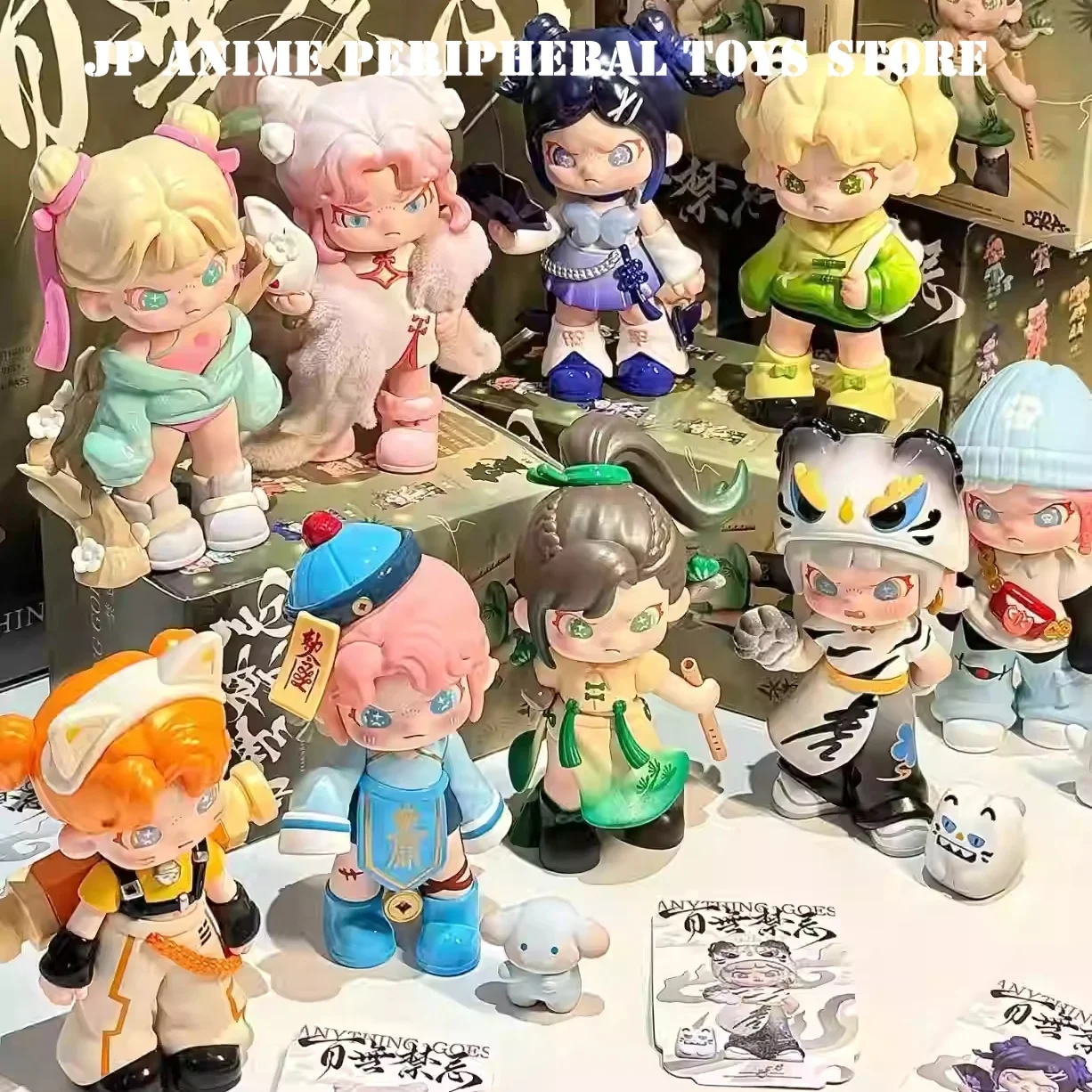 

Original DORA 5 Generation Blind Box Cute Action Figure Confirm Style Cartoon Model for Gift Desktop Ornaments Doll