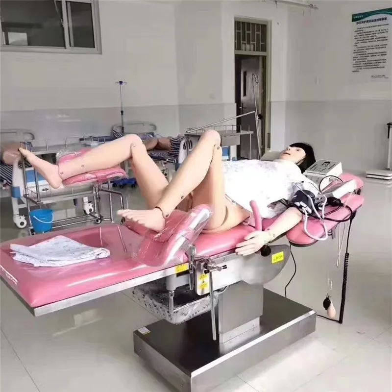 Electric operating bed Hospital outpatient gynecology maternity bed examination chair