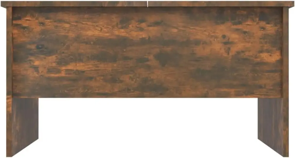 Coffee Table Lift Top Coffee Table With Storage Reading Table Dining Table Smoked Oak 31.5""X19.7""X16.7"" Engineered Wood