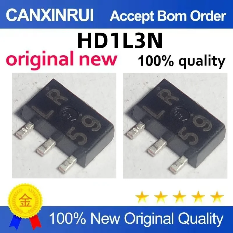 10-300個-新品在庫-hd1l3n-sot-89-シルクスクリーン-lr-sot89-はワンショットで開始します