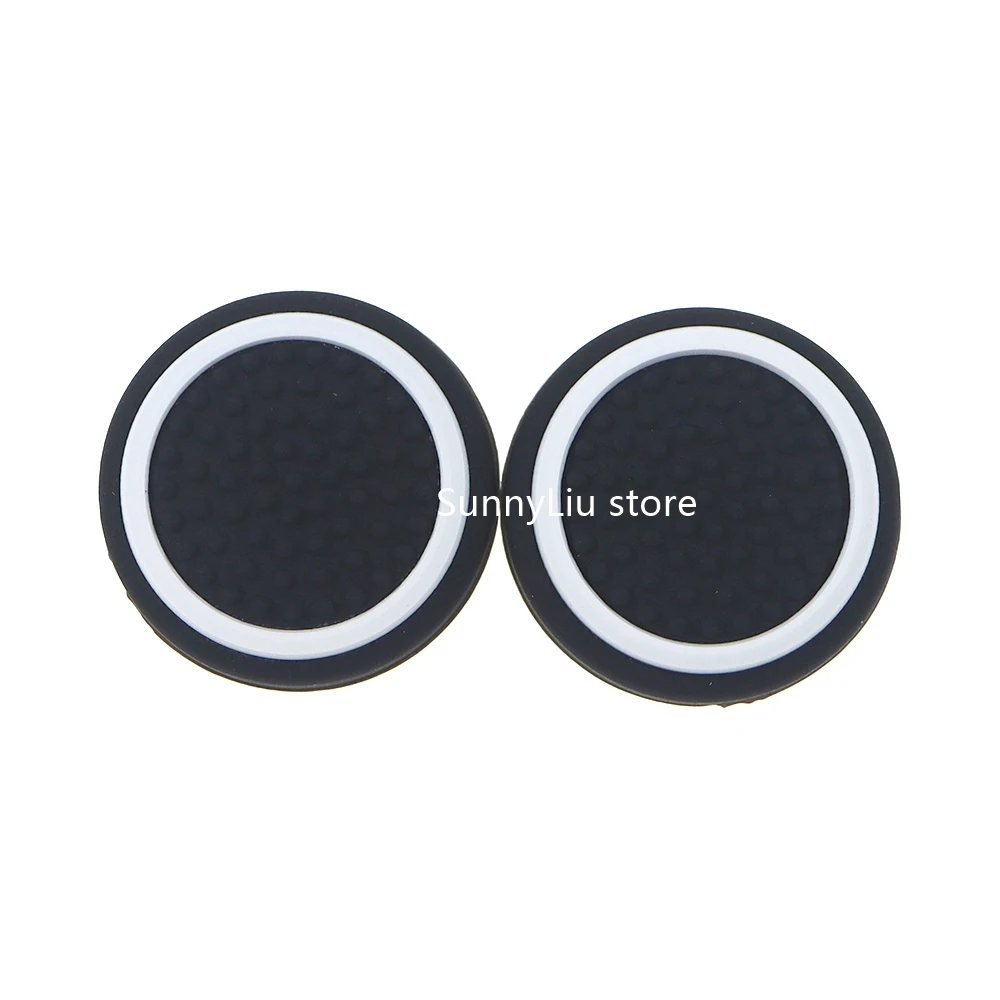 10 шт., 9 цветов, светящиеся, нескользящие силиконовые колпачки для джойстика для паровой деки для PS5, силиконовые мягкие колпачки для ручки для большого пальца