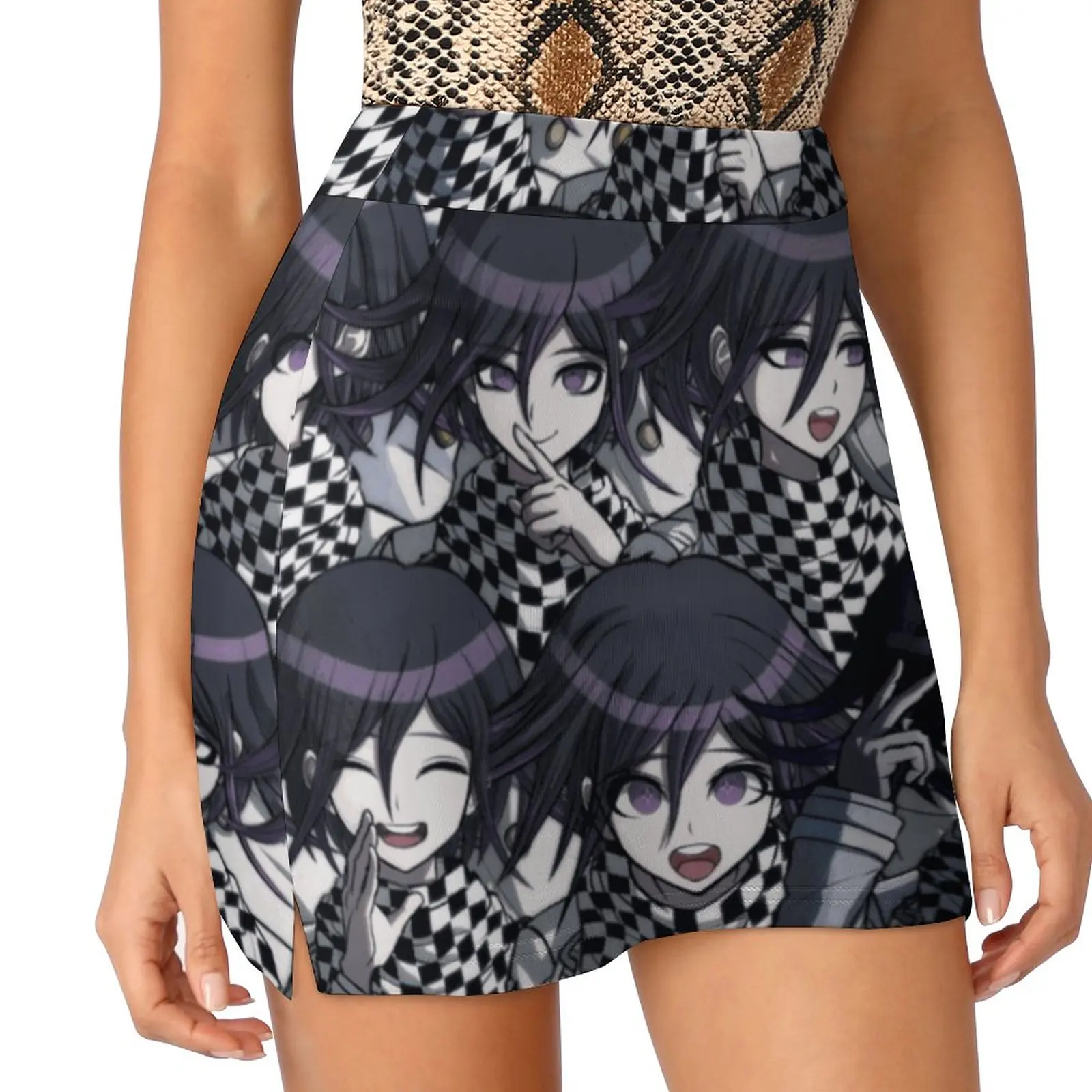 Kokichi Oma Women's skirt With Hide Pocket Tennis Skirt Golf Skirts Badminton Skirts Running skirts Kokichi Oma Leader