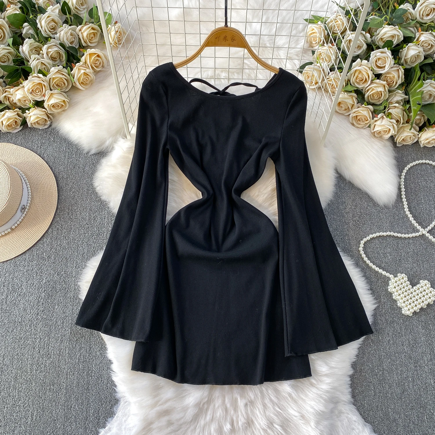 Vestido elegante y Sexy con ma - Winter Clothing H&M reseña y precio
