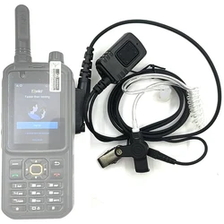 Original Air Tube Headset For 4G Network Radio Inrico T320 S100 S200 Android Mobile Phone PTT Earphone
