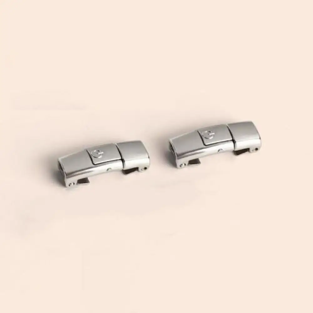 2Pcs Durable Shoelace Connector Stainless Steel Shoes Laces Fastener Anti-rust Shoes Laces Buckle Shoelace Connector  Fixed