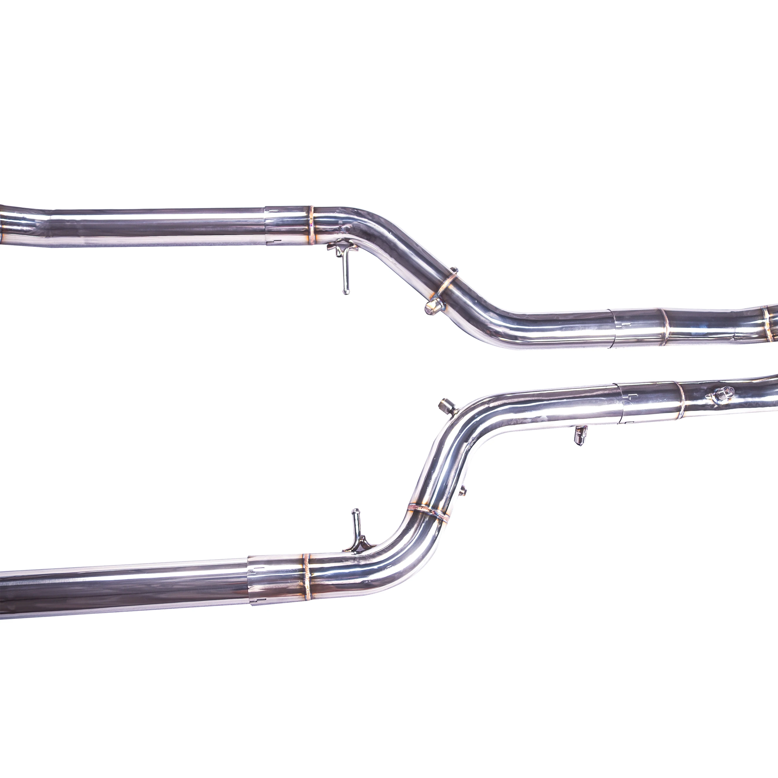 It is suitable for 18-22 BMW X3M X4M F97/F98 to modify the front exhaust pipe to enlarge the exhaust sound wave of the original