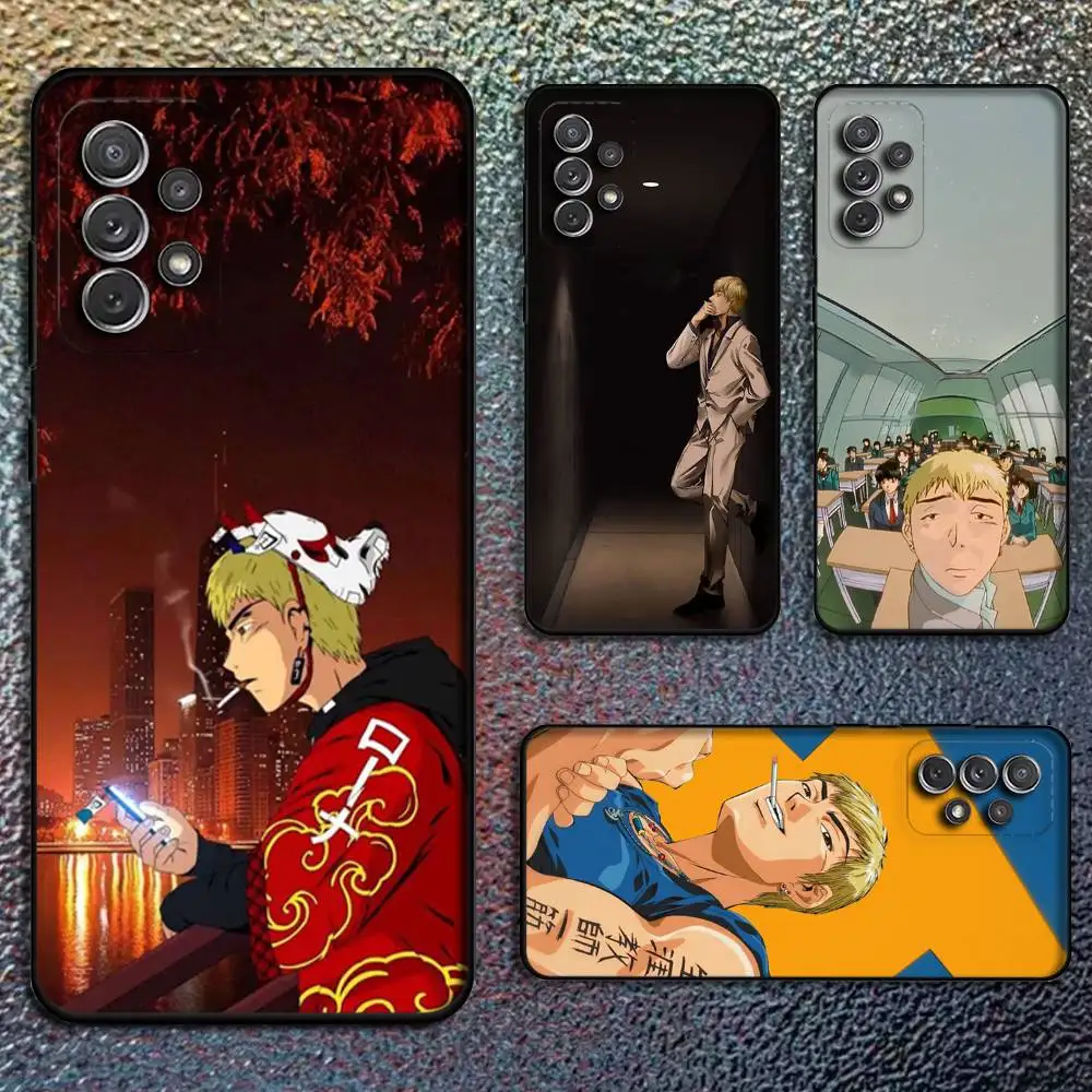 

Great Teacher Onizuka GTO Phone Case For Samsung S25,S24,S21,S22,S23,S30,Ultra,S20,Plus,Fe,Lite,Note,10,9,5G Black Cover