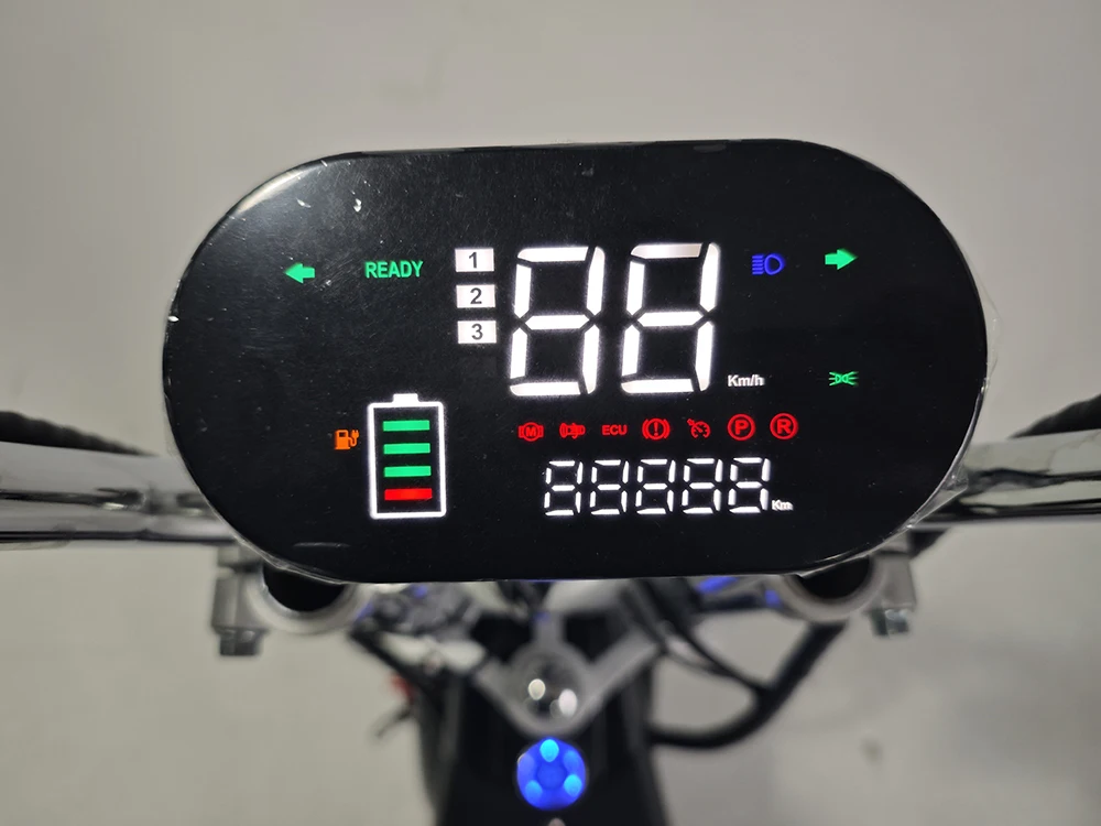 Pinterest‑friendly vertical image of electric Citycoco scooter