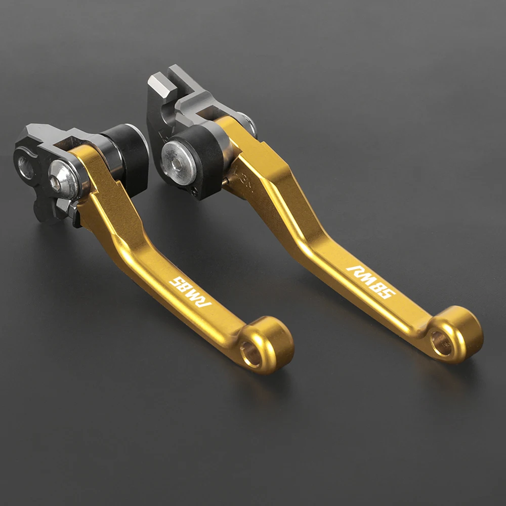 For SUZUKI RM85 RM 85 2005- 2015 2013 2012 2011 2014 Motocross Pivot Brake Clutch Levers Dirt Bike Handle Hand Grip Handlebar