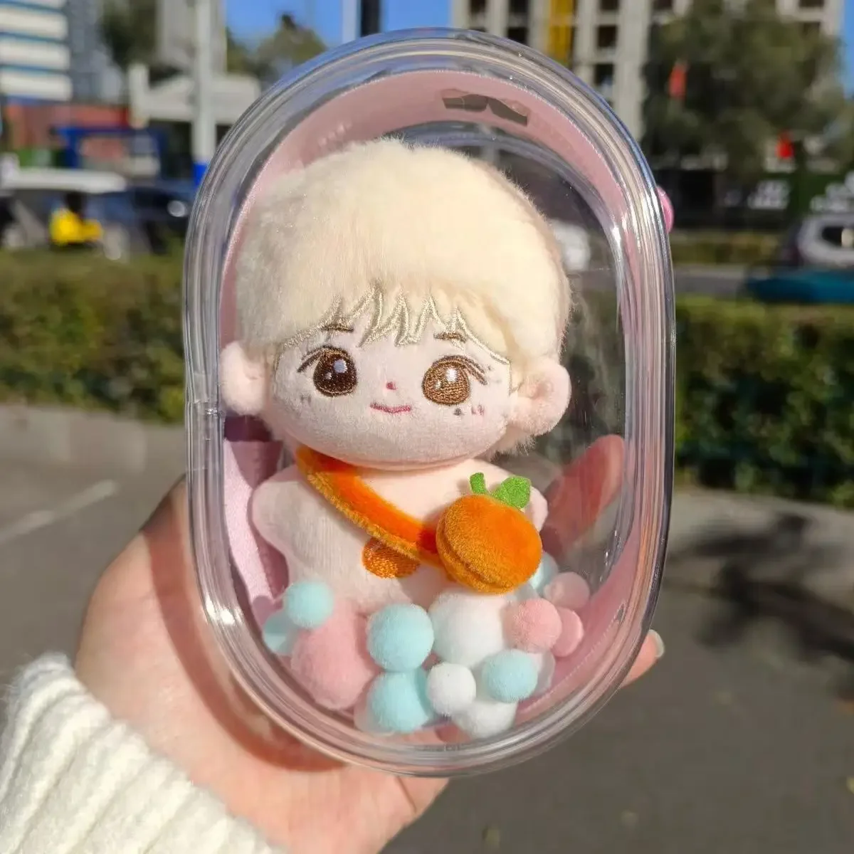 10 Cm Idol Doll Plush Stuffed 17 SEUNGKWAN Korean Men\'s Team Squinting Starfish Printed Body Keychain Fans Birthday Gifts Xmas