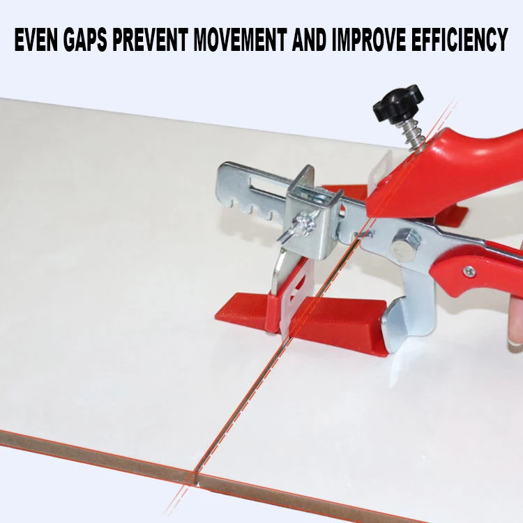 501Pcs Ceramic Tile Leveling System Clips Spacers Straps with Piler Wadge for Tile Laying Wall Floor Construction Tools Building