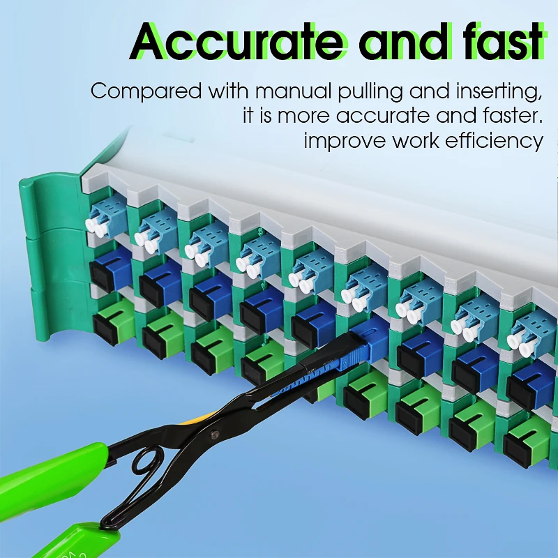 COMPTYCO VCFS-18 Flange Clip Line Pliers SC/LC Connector Plug Clamp Pull Tool Fiber Optic Room Tools 1/2/3/5/10pcs(Optional)