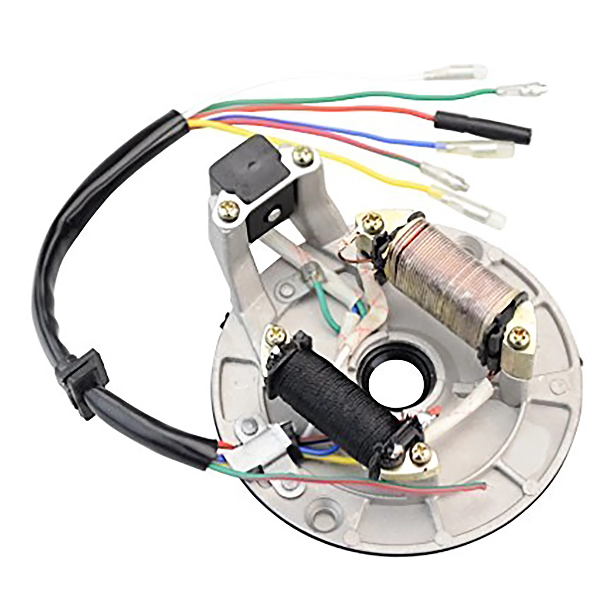 Замена статора магнето GOOFIT с 2 катушками для 50cc 70cc 90cc 110cc 125cc Taotao Kazuma SSR Baja Kick Start Dirt Bike ATV