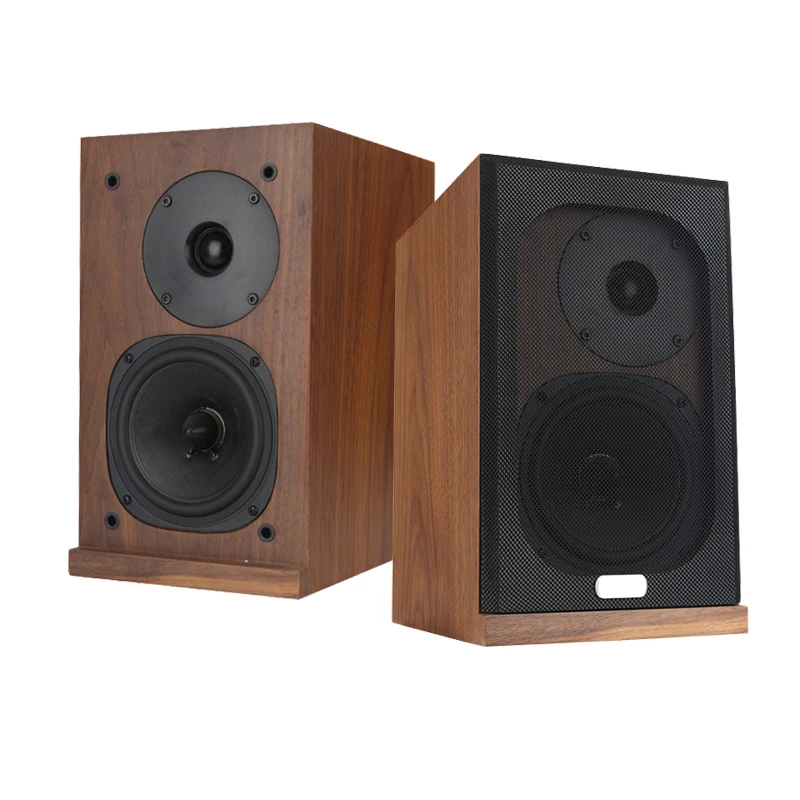 TLF Xtuga BT2 HiFi مكبر صوت لرف الكتب السلبي 100 وات 6.5 بوصة مكبر صوت عالي الجودة حاوية خشبية 4ohm مقاومة للمنزل Thea