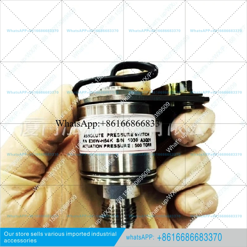 PRECISION STASET EA15D-29 290/300 TORR Solid State Sensing Pressure Switch