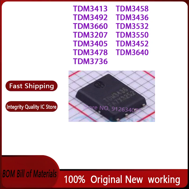 10-pcs-~-500-pCs-lote-tdm3436-dfn56-novo-original