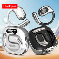 Original Thinkplus OWS Wireless Bluetooth Earphones Hi-Fi Stereo Sound Headphones LED Display HD Call Ear Hook Sports Headsets