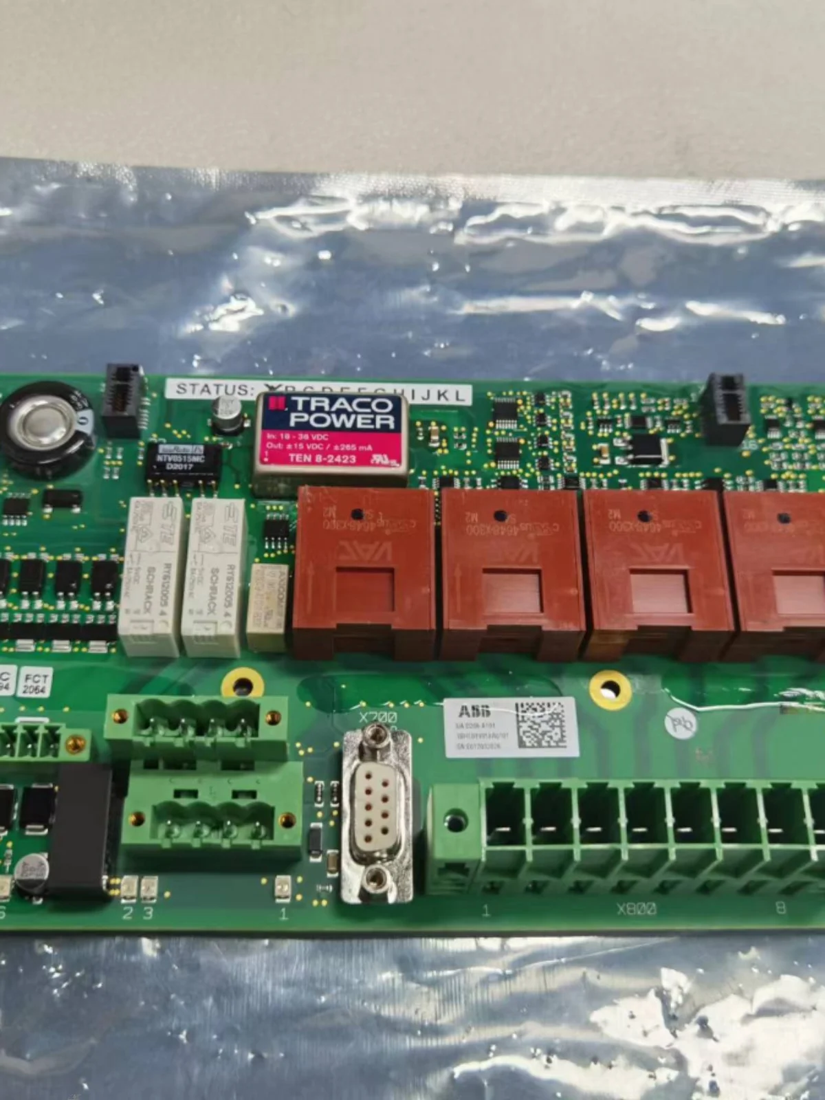 

ABB плата управления 3BHE019958R0101 оригинальная пятна мкА D206 A101 переговоров