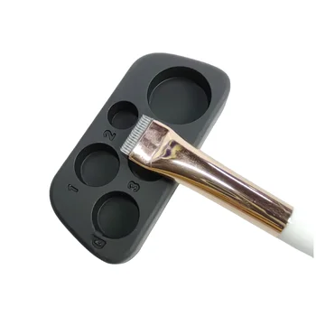 แปรงเคลือบคิ้วแบบใช้ซ้ําได้หวีไม้กาวบาล์ม Lash Lift เครื่องมือฉลากส่วนตัวม