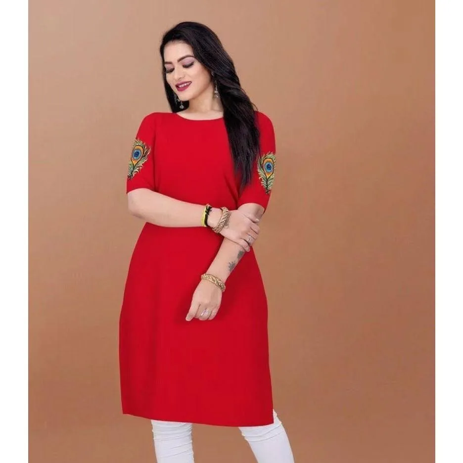 المرأة المسلمة كورت عصرية وأنيقة الطاووس أنبوب مستقيم فستان مريح غير رسمي 2026 Abito Donna Musulmana شق تنحنح #1