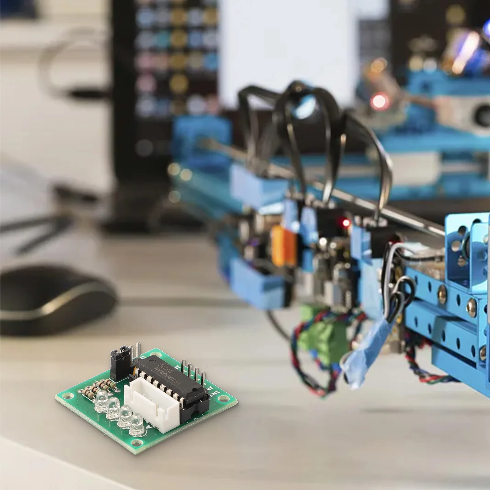 

Set Stepper Motors 28BYJ-48 For Arduino LED Parts 4-Phase 5V Driver Board Geared Replacements ULN2003 Reliable