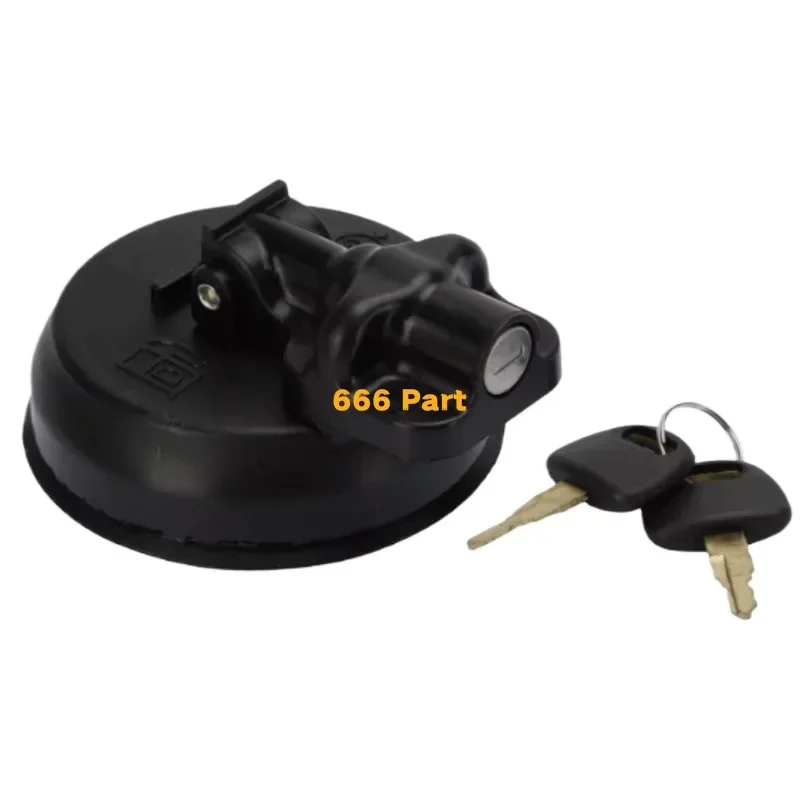 Fuel Tank Cap FYA00010024 Fits For Hitachi Excavator EX120 EX200 EX220 With Keys