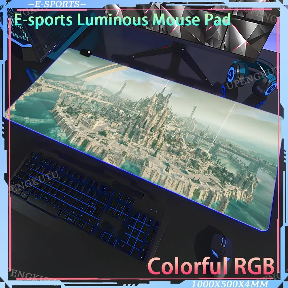 

RGB A_assassins_Creed Rubber non-slip pad game RGB gaming mouse pad Gaming keyboard pad mouse Desk pad