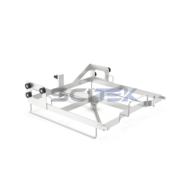 SCITEK 산성 스팀 청소 시스템, 87L LCD 터치 스크린, 실험실 청소 시스템