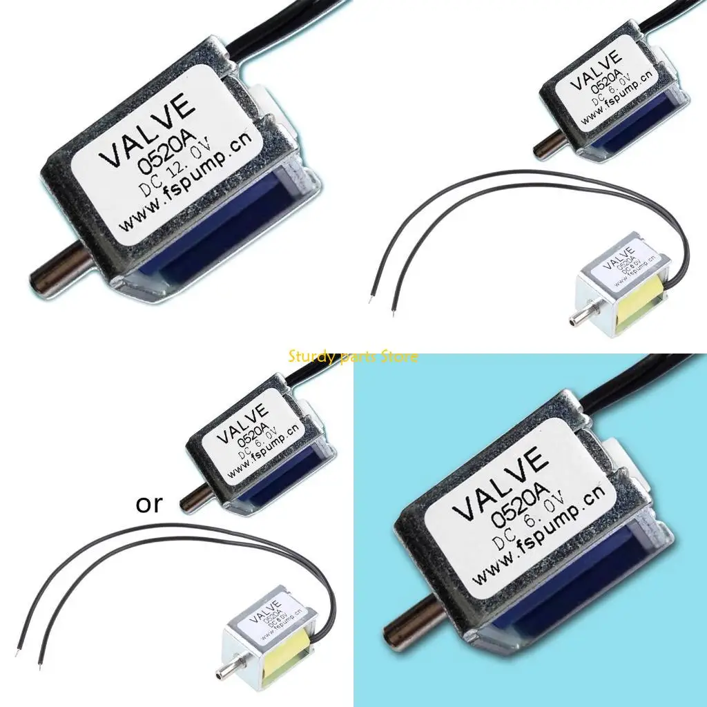

97QC 6 В/12 В Мини-электромагнитный соленоид для электронного вытяжного клапана клапана для