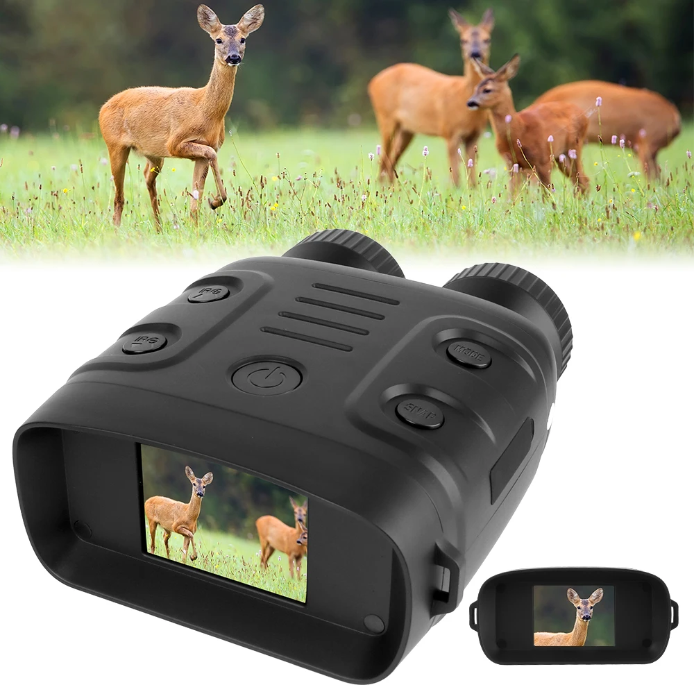 Day Night Use Photo Video Taking Digital Zoom 10X 1080P for Hunting Boating Binocular Infrared Night-Visions Device Binocular