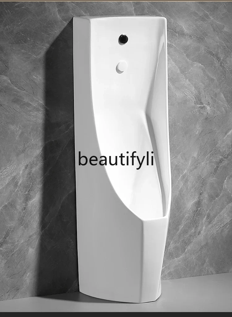 

Керамический мужской писсуар от пола до потолка, интегрированный автоматический индукционный настенный водопадный выход для воды urinal6239