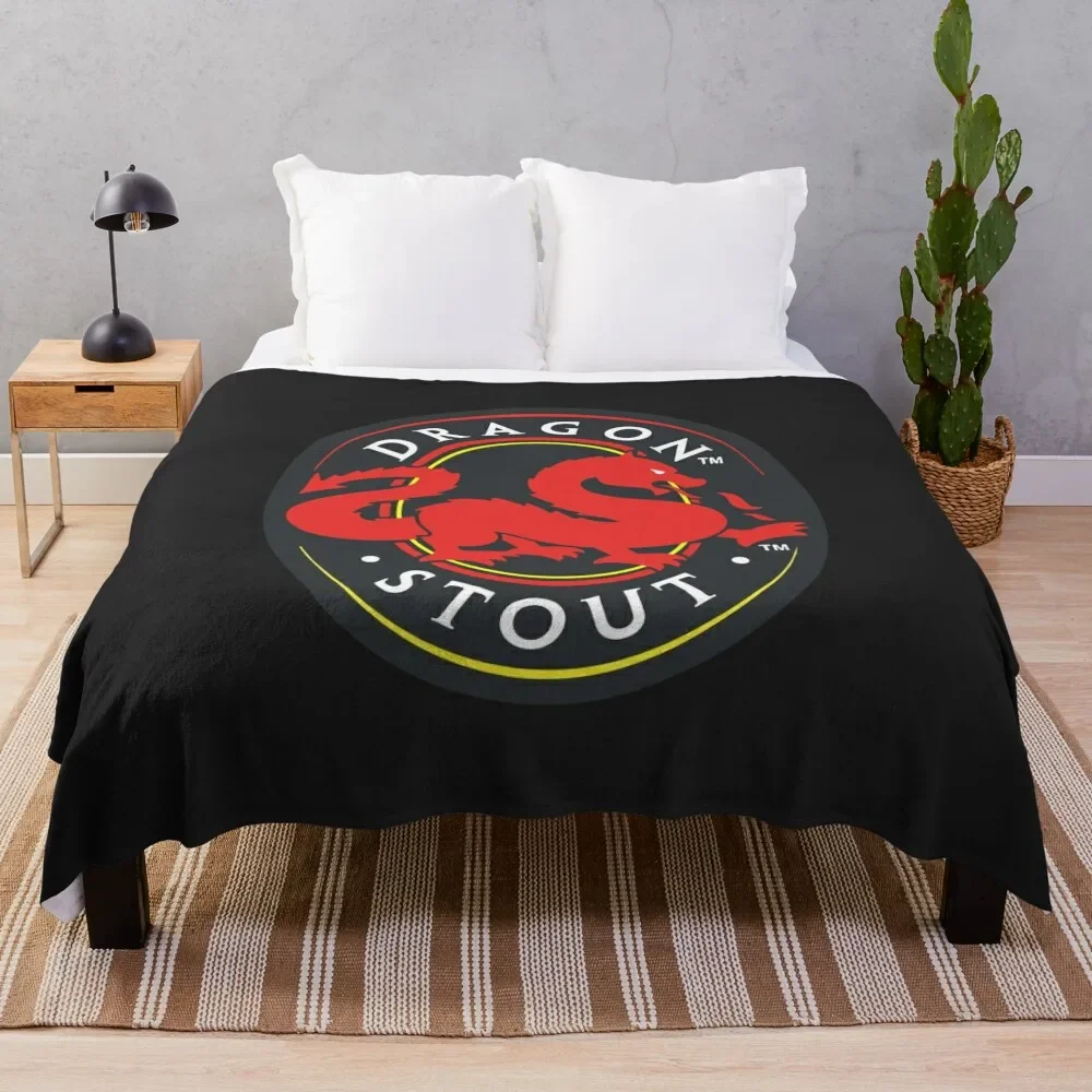 Jamaican Dragon Stout Throw Blanket cosplay anime heavy to sleep blankets and throws Beach Blankets