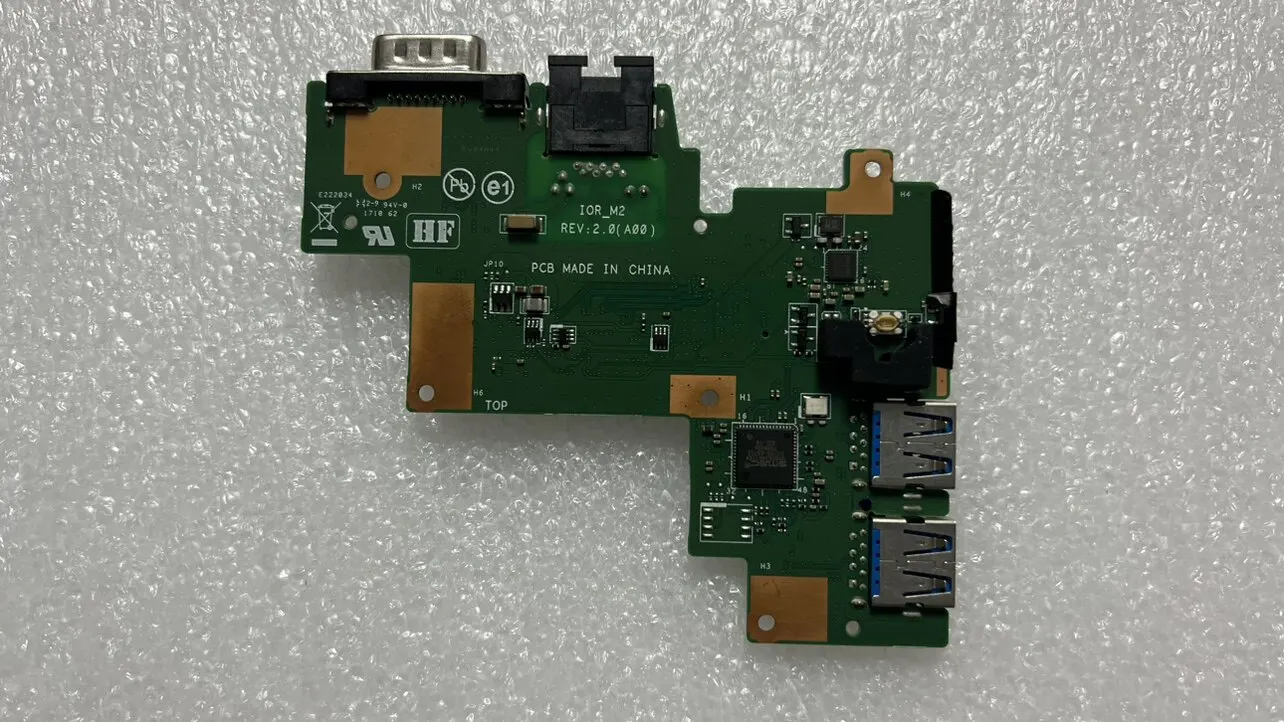 IO Power Button & Ethernet Board for Dell Latitude 7414 Rugged Laptop BCOF6F7858F8