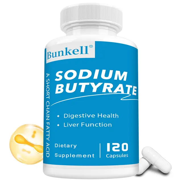 Sodium Butyrate Gut Health Supplement, Postbiotic for Gut, Stomach