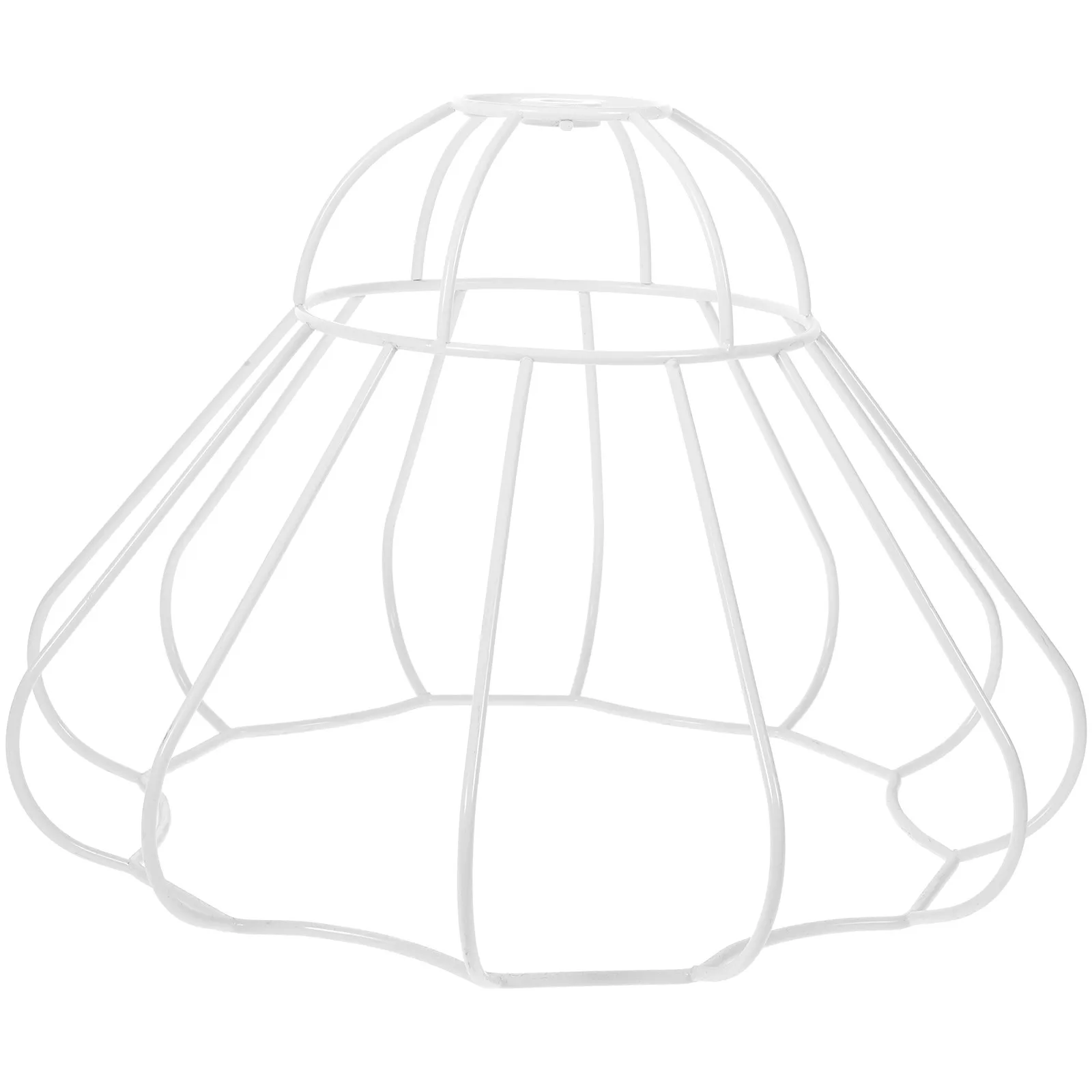 DIY Lampshade Frame Metal Wire Lampshade Bracket for Table Lights Desk Lamps Pendant Ceiling Fitting Stable Light Shade Rack