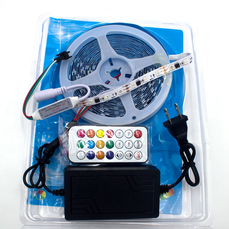 

Light Emitting Diode Strip Light High Density 60 Professional Instrument DC12V 5v Magic Spotless RGB Flexible RGBLED-Streifen