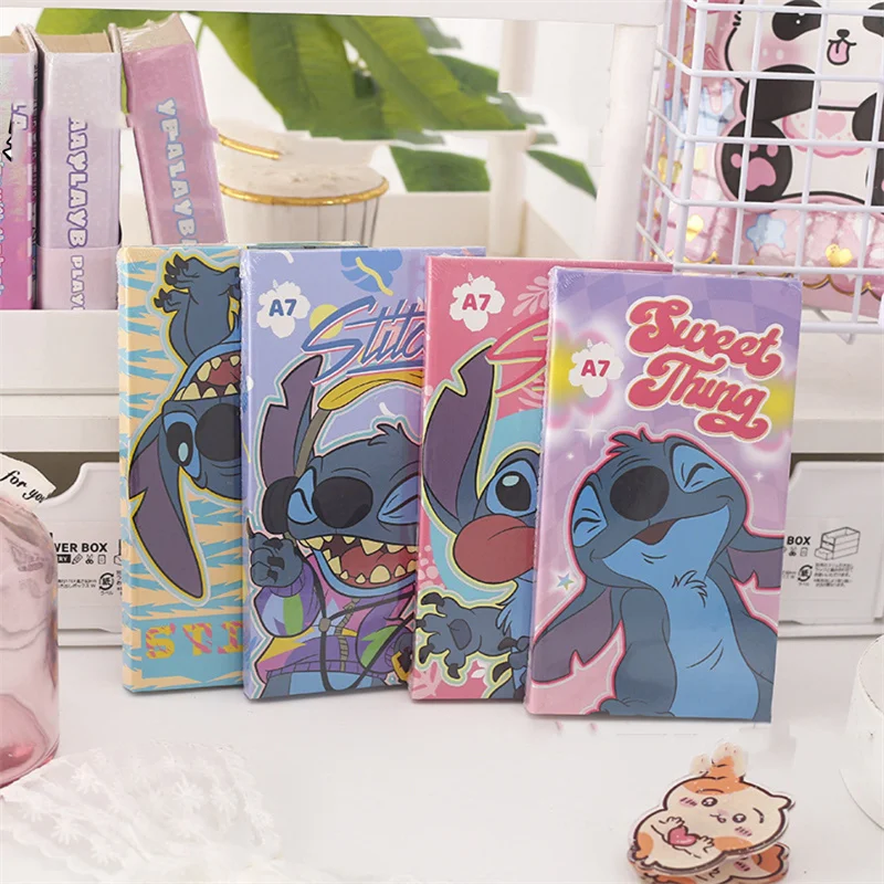 12pcs/lot Creative Disney Stitch Memo Pad Sticky Note Cute Notebook Stationery Label Notepad Post Office School Supplies