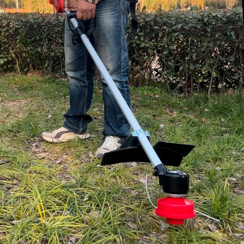 

A must for agricultural property orchards! 24V36V rechargeable lithium battery lawn mower, electric lawn rope to remove weeds