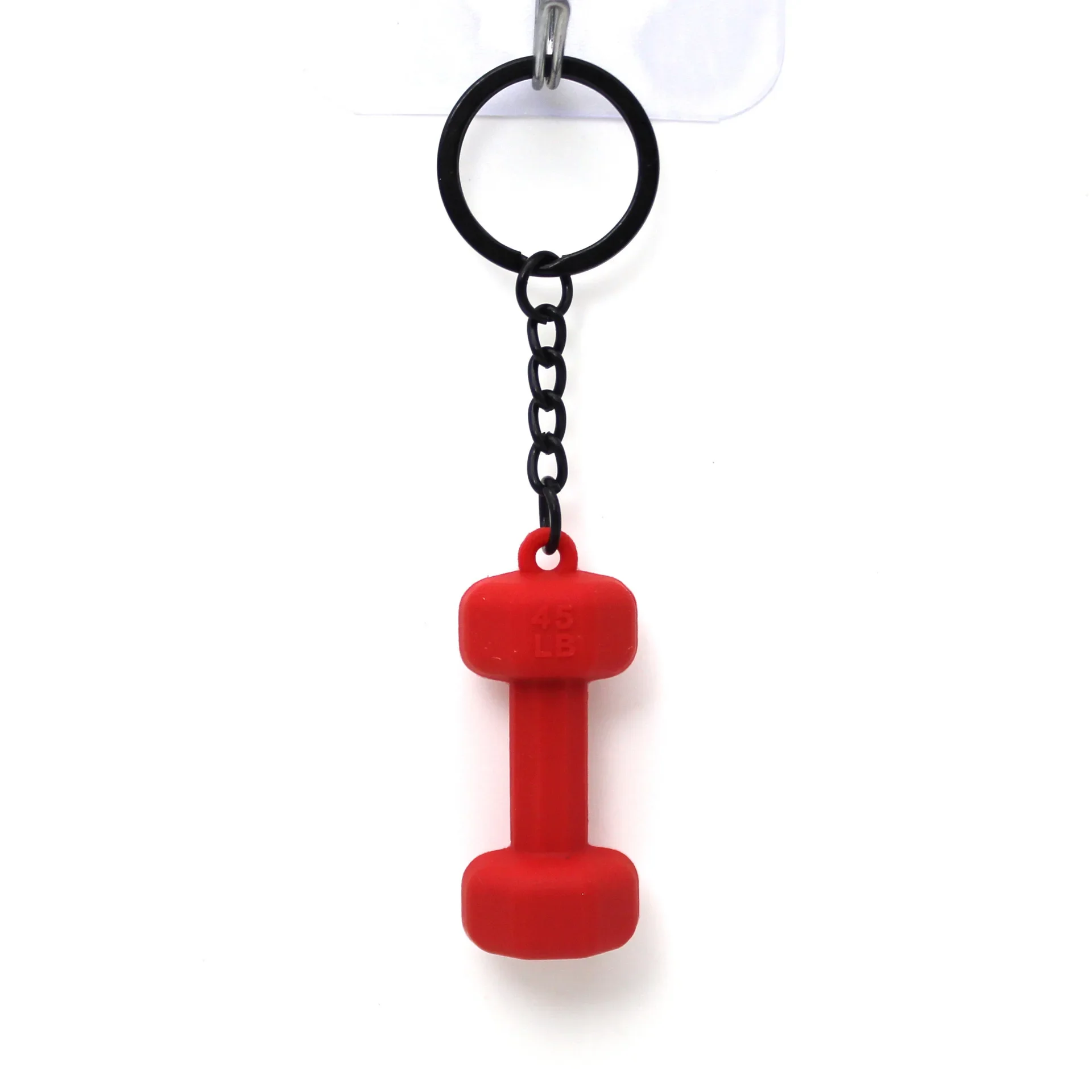 1/5 قطعة ثلاثية الأبعاد الدمبل المفاتيح حلقة رئيسية الرياضة مفتاح سلسلة لطيف للنساء مفتاح حامل الإبداعية Portachiavi Llaveros Hombre حقيبة العرافة