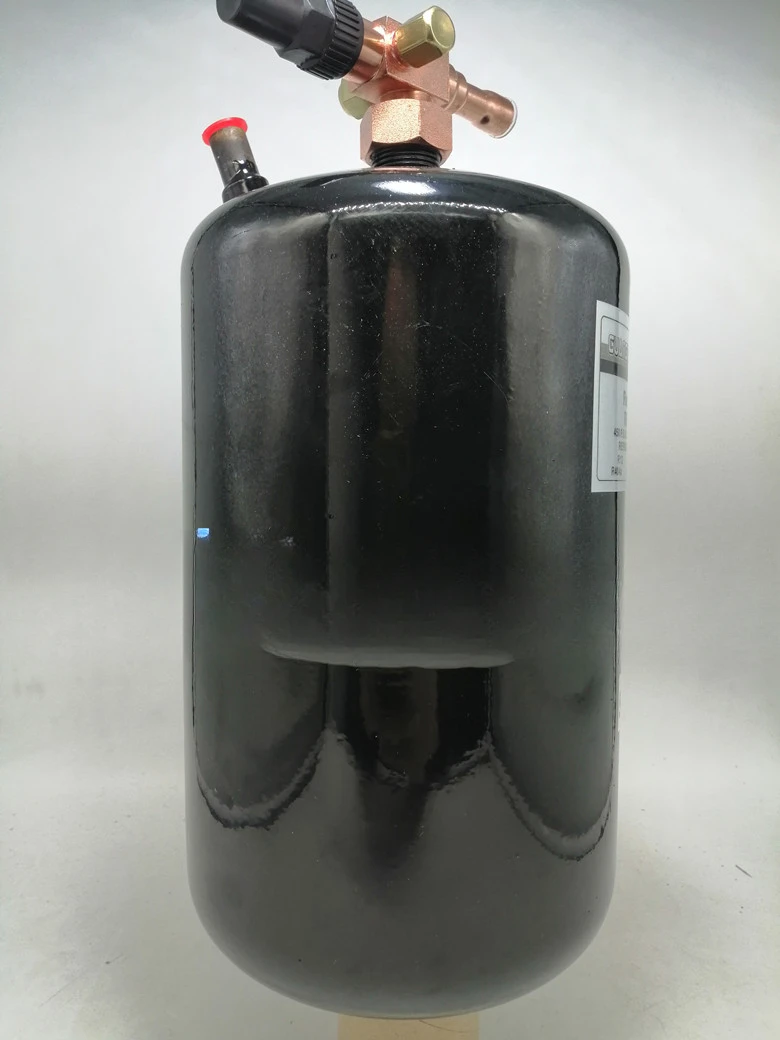 Vertical liquid storage tank refrigeration unit liquid storage tank 5 pieces 6L 8 10 15 HP1214L