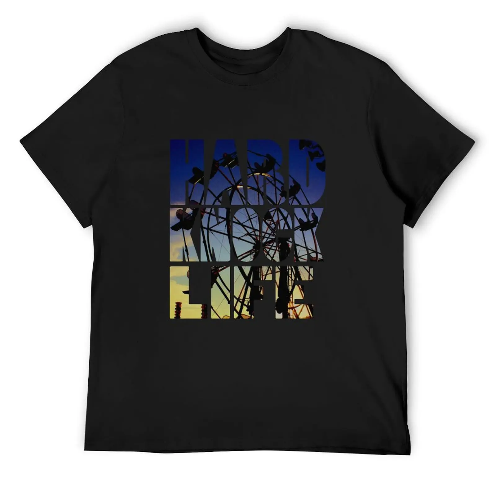 Hard Knock Life T-Shirt hippie clothes oversizeds blue archive anime tshirt cotton t shirt men